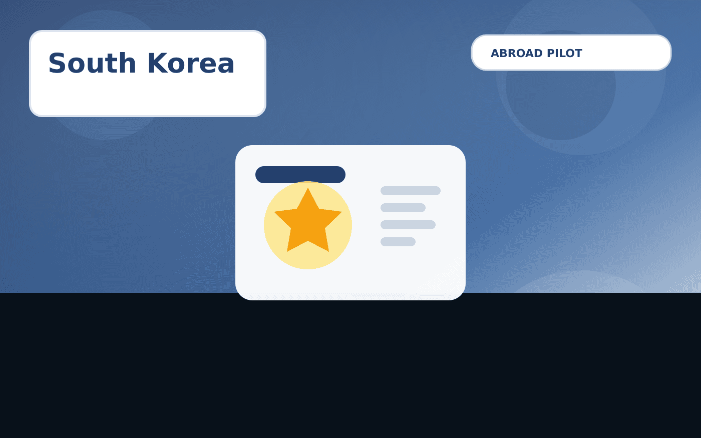 South Korea Visa Guide illustration