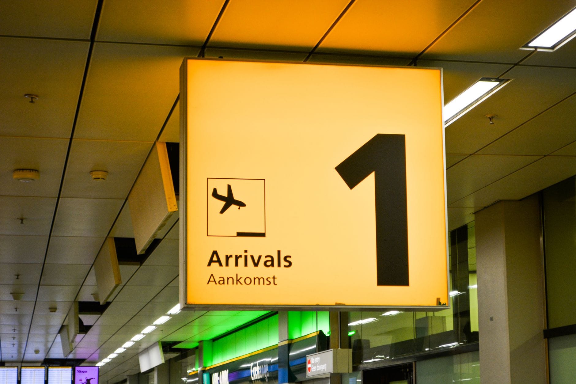 Traveler arriving at Canadian airport after successful visa application from Nigeria