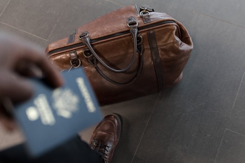 Nigerian passport holder ready to travel to UK